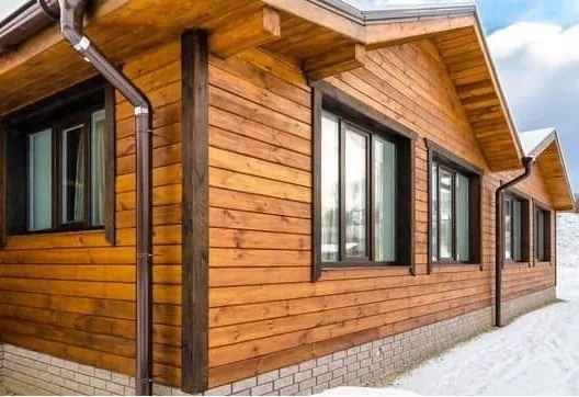 Имитация бруса 180 м² в Куюках